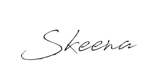 Make a beautiful signature design for name Skeena. With this signature (Antro_Vectra) style, you can create a handwritten signature for free. Skeena signature style 6 images and pictures png