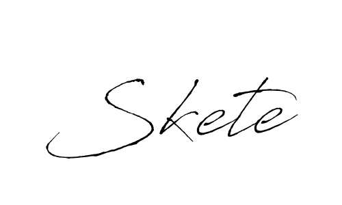 Once you've used our free online signature maker to create your best signature Antro_Vectra style, it's time to enjoy all of the benefits that Skete name signing documents. Skete signature style 6 images and pictures png