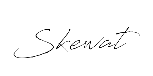 Make a beautiful signature design for name Skewat. With this signature (Antro_Vectra) style, you can create a handwritten signature for free. Skewat signature style 6 images and pictures png