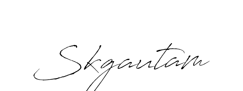 Make a beautiful signature design for name Skgautam. Use this online signature maker to create a handwritten signature for free. Skgautam signature style 6 images and pictures png