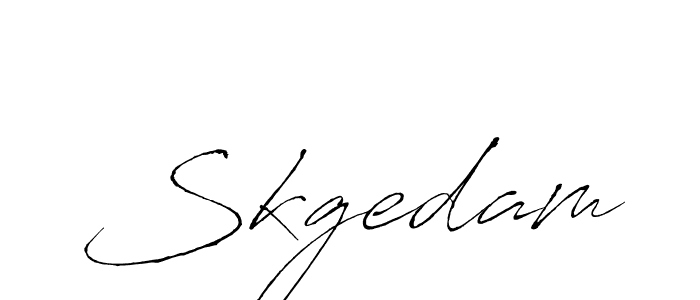 The best way (Antro_Vectra) to make a short signature is to pick only two or three words in your name. The name Skgedam include a total of six letters. For converting this name. Skgedam signature style 6 images and pictures png