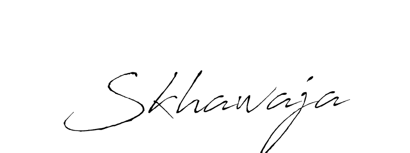 Antro_Vectra is a professional signature style that is perfect for those who want to add a touch of class to their signature. It is also a great choice for those who want to make their signature more unique. Get Skhawaja name to fancy signature for free. Skhawaja signature style 6 images and pictures png