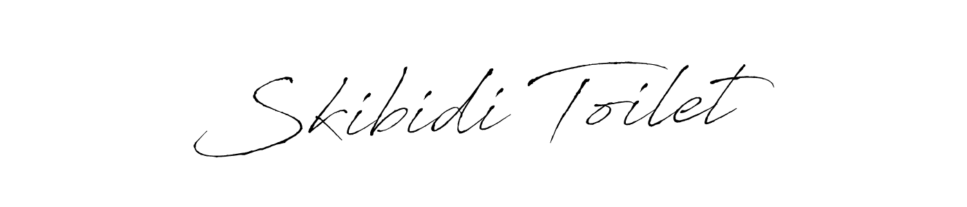 Design your own signature with our free online signature maker. With this signature software, you can create a handwritten (Antro_Vectra) signature for name Skibidi Toilet. Skibidi Toilet signature style 6 images and pictures png