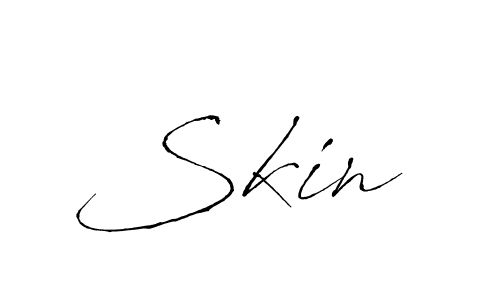 It looks lik you need a new signature style for name Skin . Design unique handwritten (Antro_Vectra) signature with our free signature maker in just a few clicks. Skin  signature style 6 images and pictures png