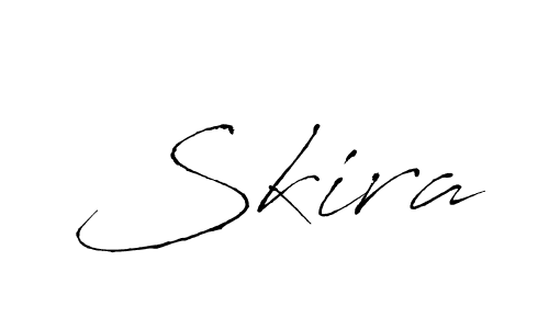 Skira stylish signature style. Best Handwritten Sign (Antro_Vectra) for my name. Handwritten Signature Collection Ideas for my name Skira. Skira signature style 6 images and pictures png