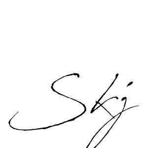 It looks lik you need a new signature style for name Skj. Design unique handwritten (Antro_Vectra) signature with our free signature maker in just a few clicks. Skj signature style 6 images and pictures png