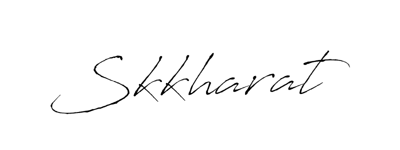 You should practise on your own different ways (Antro_Vectra) to write your name (Skkharat) in signature. don't let someone else do it for you. Skkharat signature style 6 images and pictures png
