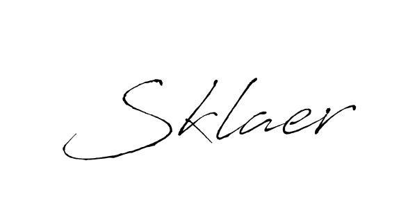 How to make Sklaer name signature. Use Antro_Vectra style for creating short signs online. This is the latest handwritten sign. Sklaer signature style 6 images and pictures png