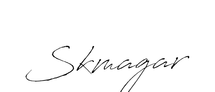 Similarly Antro_Vectra is the best handwritten signature design. Signature creator online .You can use it as an online autograph creator for name Skmagar. Skmagar signature style 6 images and pictures png