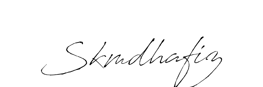 Make a beautiful signature design for name Skmdhafiz. With this signature (Antro_Vectra) style, you can create a handwritten signature for free. Skmdhafiz signature style 6 images and pictures png