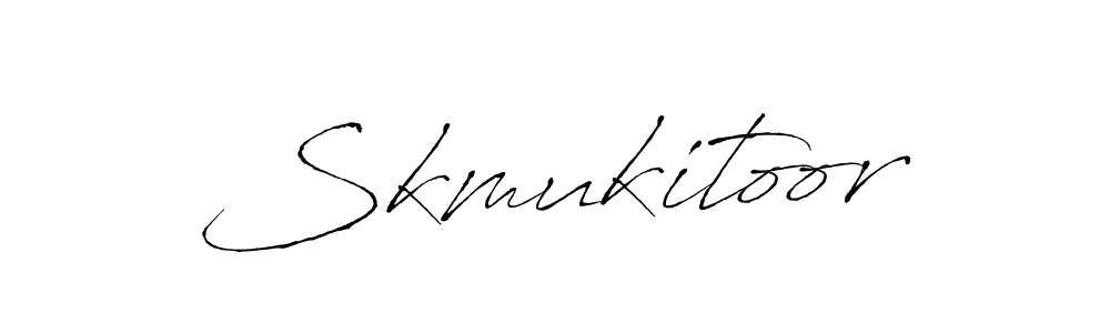 You should practise on your own different ways (Antro_Vectra) to write your name (Skmukitoor) in signature. don't let someone else do it for you. Skmukitoor signature style 6 images and pictures png