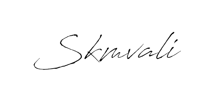 Also You can easily find your signature by using the search form. We will create Skmvali name handwritten signature images for you free of cost using Antro_Vectra sign style. Skmvali signature style 6 images and pictures png