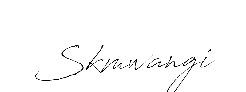 See photos of Skmwangi official signature by Spectra . Check more albums & portfolios. Read reviews & check more about Antro_Vectra font. Skmwangi signature style 6 images and pictures png
