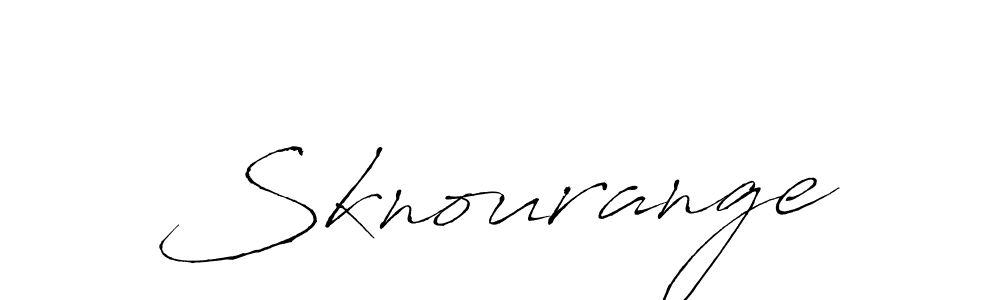 Create a beautiful signature design for name Sknourange. With this signature (Antro_Vectra) fonts, you can make a handwritten signature for free. Sknourange signature style 6 images and pictures png