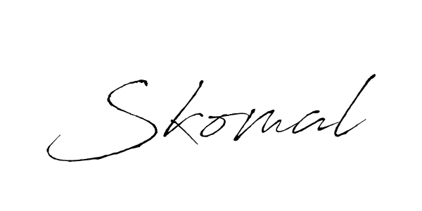 It looks lik you need a new signature style for name Skomal. Design unique handwritten (Antro_Vectra) signature with our free signature maker in just a few clicks. Skomal signature style 6 images and pictures png