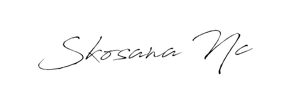 It looks lik you need a new signature style for name Skosana Nc. Design unique handwritten (Antro_Vectra) signature with our free signature maker in just a few clicks. Skosana Nc signature style 6 images and pictures png