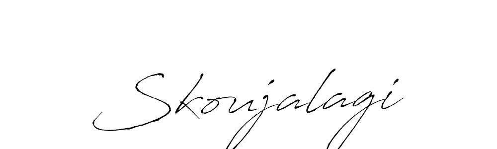 Similarly Antro_Vectra is the best handwritten signature design. Signature creator online .You can use it as an online autograph creator for name Skoujalagi. Skoujalagi signature style 6 images and pictures png