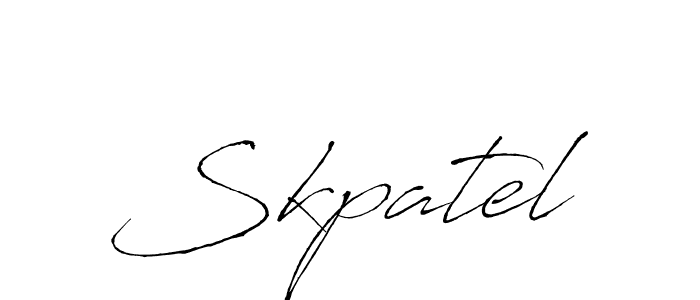 Make a beautiful signature design for name Skpatel. Use this online signature maker to create a handwritten signature for free. Skpatel signature style 6 images and pictures png