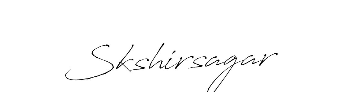 Also You can easily find your signature by using the search form. We will create Skshirsagar name handwritten signature images for you free of cost using Antro_Vectra sign style. Skshirsagar signature style 6 images and pictures png