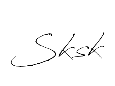 How to Draw Sksk signature style? Antro_Vectra is a latest design signature styles for name Sksk. Sksk signature style 6 images and pictures png