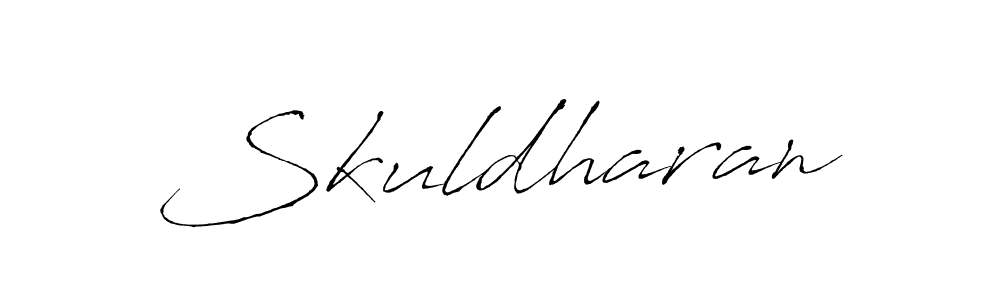 Also You can easily find your signature by using the search form. We will create Skuldharan name handwritten signature images for you free of cost using Antro_Vectra sign style. Skuldharan signature style 6 images and pictures png