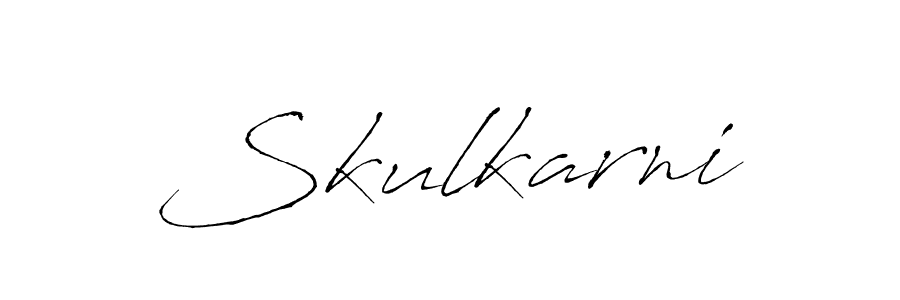 It looks lik you need a new signature style for name Skulkarni. Design unique handwritten (Antro_Vectra) signature with our free signature maker in just a few clicks. Skulkarni signature style 6 images and pictures png