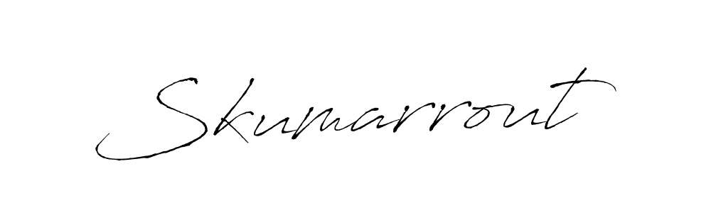 Make a beautiful signature design for name Skumarrout. Use this online signature maker to create a handwritten signature for free. Skumarrout signature style 6 images and pictures png