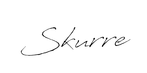 Once you've used our free online signature maker to create your best signature Antro_Vectra style, it's time to enjoy all of the benefits that Skurre name signing documents. Skurre signature style 6 images and pictures png