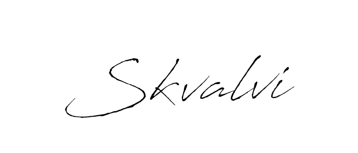 The best way (Antro_Vectra) to make a short signature is to pick only two or three words in your name. The name Skvalvi include a total of six letters. For converting this name. Skvalvi signature style 6 images and pictures png