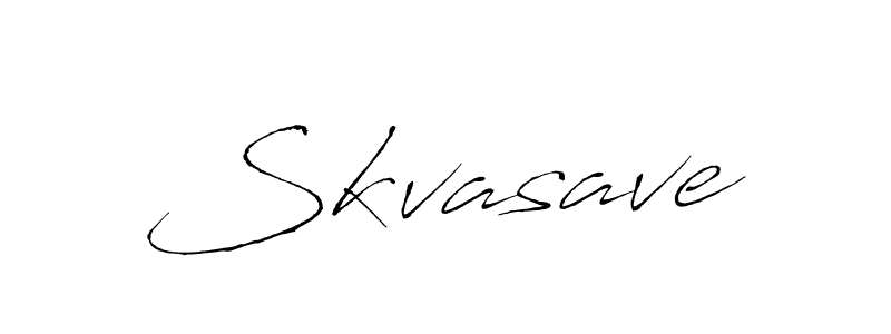 Use a signature maker to create a handwritten signature online. With this signature software, you can design (Antro_Vectra) your own signature for name Skvasave. Skvasave signature style 6 images and pictures png