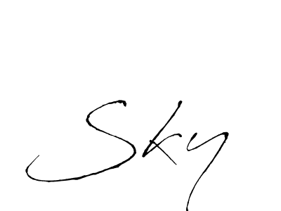 See photos of Sky  official signature by Spectra . Check more albums & portfolios. Read reviews & check more about Antro_Vectra font. Sky  signature style 6 images and pictures png