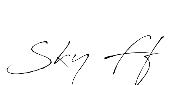 Make a beautiful signature design for name Sky Ff. Use this online signature maker to create a handwritten signature for free. Sky Ff signature style 6 images and pictures png