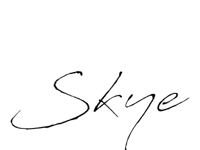 How to make Skye name signature. Use Antro_Vectra style for creating short signs online. This is the latest handwritten sign. Skye signature style 6 images and pictures png