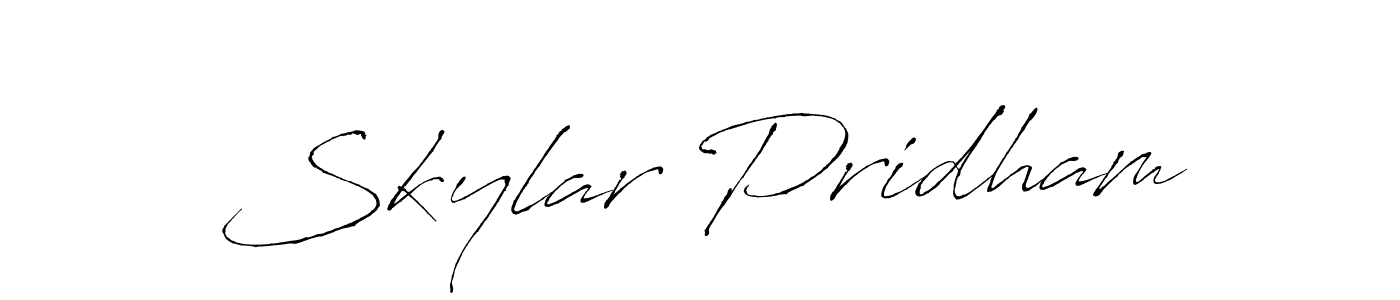 Also You can easily find your signature by using the search form. We will create Skylar Pridham name handwritten signature images for you free of cost using Antro_Vectra sign style. Skylar Pridham signature style 6 images and pictures png