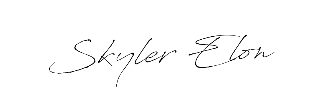 if you are searching for the best signature style for your name Skyler Elon. so please give up your signature search. here we have designed multiple signature styles  using Antro_Vectra. Skyler Elon signature style 6 images and pictures png