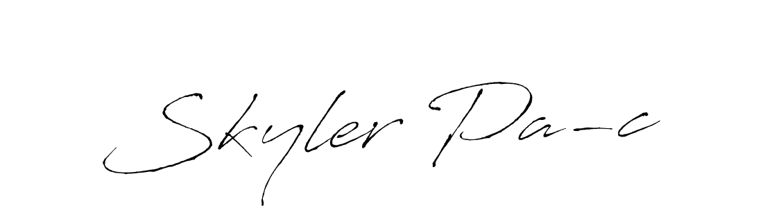 Use a signature maker to create a handwritten signature online. With this signature software, you can design (Antro_Vectra) your own signature for name Skyler Pa-c. Skyler Pa-c signature style 6 images and pictures png