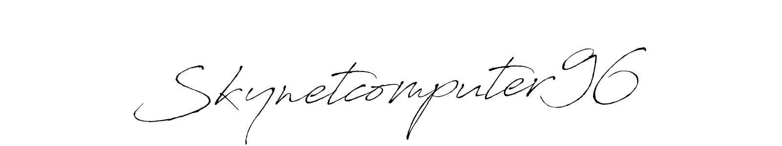 Design your own signature with our free online signature maker. With this signature software, you can create a handwritten (Antro_Vectra) signature for name Skynetcomputer96. Skynetcomputer96 signature style 6 images and pictures png