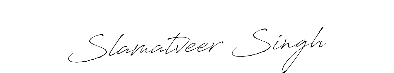 Similarly Antro_Vectra is the best handwritten signature design. Signature creator online .You can use it as an online autograph creator for name Slamatveer Singh. Slamatveer Singh signature style 6 images and pictures png