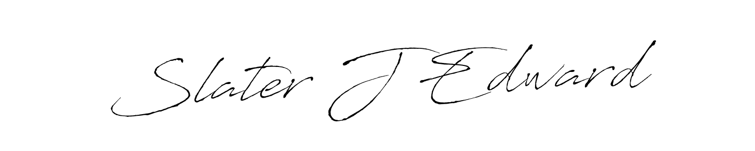 Also we have Slater J Edward name is the best signature style. Create professional handwritten signature collection using Antro_Vectra autograph style. Slater J Edward signature style 6 images and pictures png