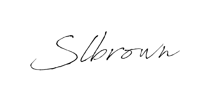 Design your own signature with our free online signature maker. With this signature software, you can create a handwritten (Antro_Vectra) signature for name Slbrown. Slbrown signature style 6 images and pictures png