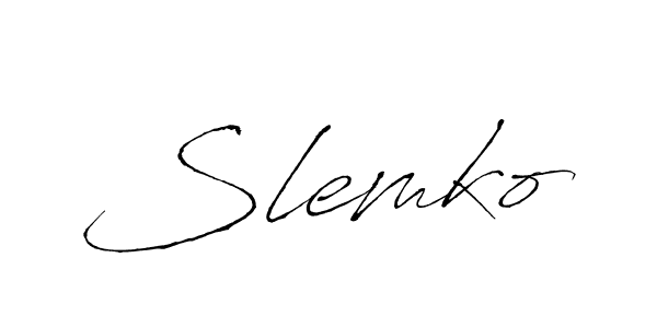 Once you've used our free online signature maker to create your best signature Antro_Vectra style, it's time to enjoy all of the benefits that Slemko name signing documents. Slemko signature style 6 images and pictures png