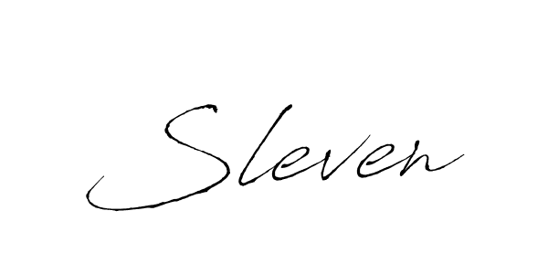 Once you've used our free online signature maker to create your best signature Antro_Vectra style, it's time to enjoy all of the benefits that Sleven name signing documents. Sleven signature style 6 images and pictures png