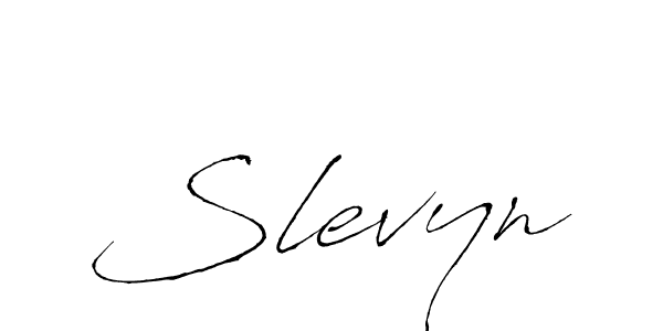 Similarly Antro_Vectra is the best handwritten signature design. Signature creator online .You can use it as an online autograph creator for name Slevyn. Slevyn signature style 6 images and pictures png