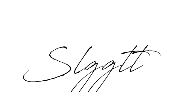 Design your own signature with our free online signature maker. With this signature software, you can create a handwritten (Antro_Vectra) signature for name Slggtt. Slggtt signature style 6 images and pictures png