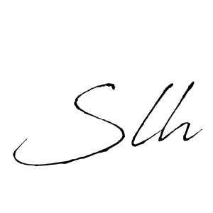 Best and Professional Signature Style for Slh. Antro_Vectra Best Signature Style Collection. Slh signature style 6 images and pictures png