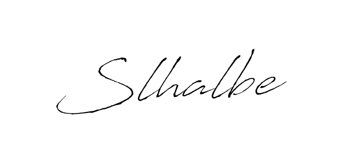 Slhalbe stylish signature style. Best Handwritten Sign (Antro_Vectra) for my name. Handwritten Signature Collection Ideas for my name Slhalbe. Slhalbe signature style 6 images and pictures png