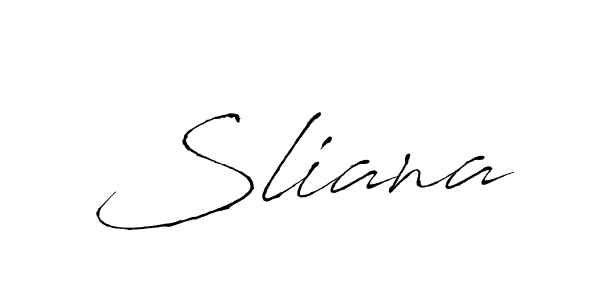 Also You can easily find your signature by using the search form. We will create Sliana name handwritten signature images for you free of cost using Antro_Vectra sign style. Sliana signature style 6 images and pictures png