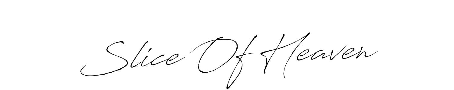 Here are the top 10 professional signature styles for the name Slice Of Heaven. These are the best autograph styles you can use for your name. Slice Of Heaven signature style 6 images and pictures png