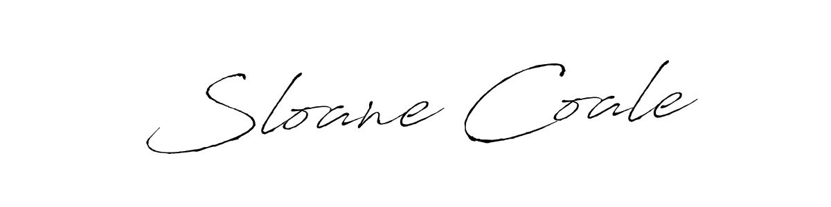 Also You can easily find your signature by using the search form. We will create Sloane Coale name handwritten signature images for you free of cost using Antro_Vectra sign style. Sloane Coale signature style 6 images and pictures png