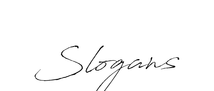 It looks lik you need a new signature style for name Slogans. Design unique handwritten (Antro_Vectra) signature with our free signature maker in just a few clicks. Slogans signature style 6 images and pictures png